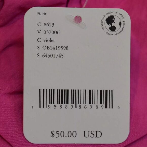 Free People skort active wear flirty in violet size medium $50 tag. New with tag - Picture 5 of 5